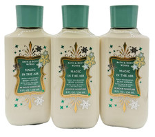 NEW Bath  Body Works Lot of 3 Bottles Magic In The Air Daily Lotion Cream 8 oz
