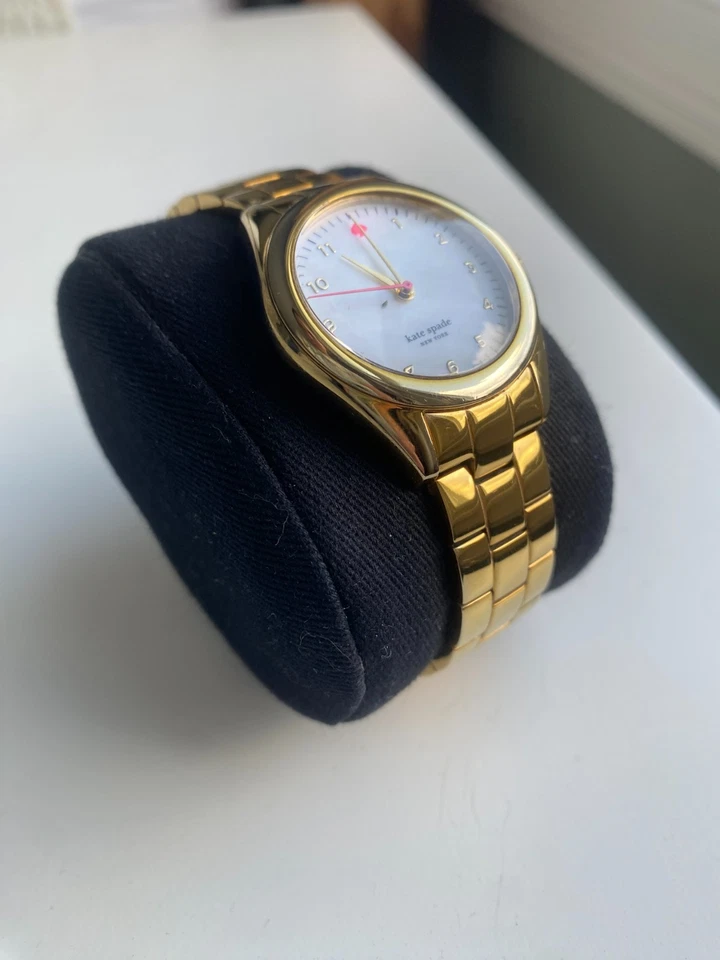 Kate Spade Women's Watch Seaport Quartz Mother of Pearl Dial Rose Gold Steel - Image 3 of 4