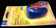 New Fiskars Lever Punch Crafts / Scrapbooking /Paper craft /Linked Hearts Shapes