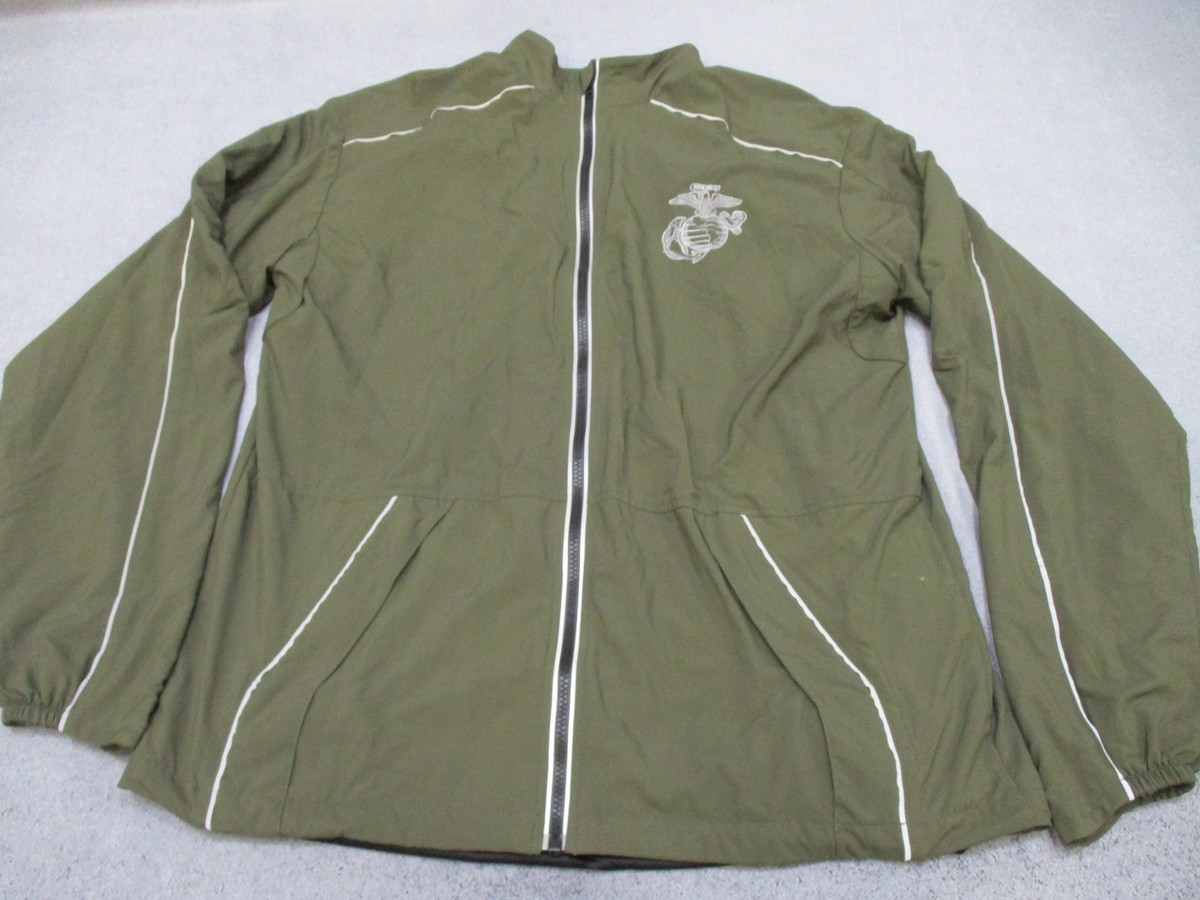 New Balance US Marines Running Jacket Men's Large XLong Olive