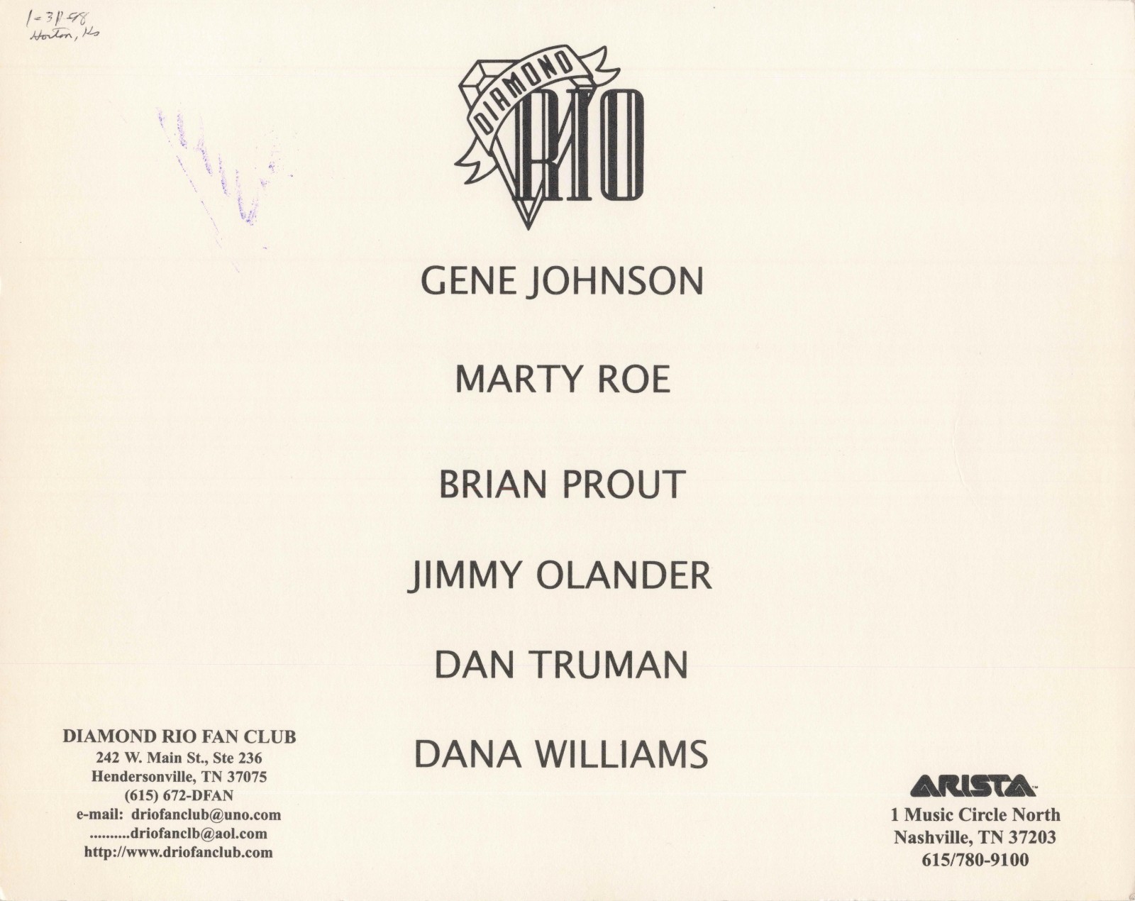 Diamond Rio Country Cd Autographed 8x10 Photo - Diamond Rio Country Music | eBay