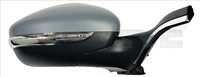 AußEnspiegel TYC 326-0167 Konvex Beheizbar Mit Temperatursensor FüR Peugeot 208