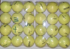 2 Dozen Used Titleist AVX Yellow golf balls. Mint-plus/ no cuts or scuffs.