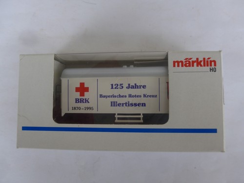 Märklin H0 Güterwagen 125 Jahre Rotes Kreuz Illertissen 1870-1995 | Condition: Gebraucht