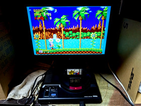 SEGA Mega Drive 16BIT Console Sonic Japan  Box