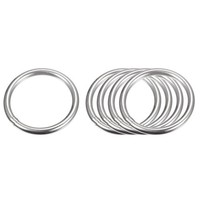 "Edelstahl 304 O Ringe, 5Stk 40Mm (1,57\") Ad. 4Mm StäRke O Ringe Runde Ringe"
