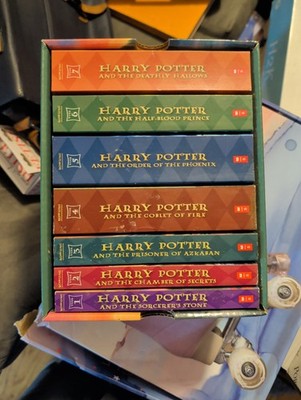 Harry Potter Books Complete Set 1-7 by JK Rowling, Paperback, Used