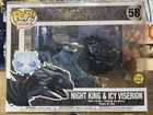 Funko Pop Rides GITD Game Of Thrones Icy Viserion Night King #58 W/ Protector