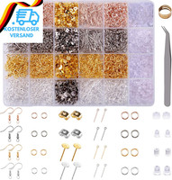 Bqtq 3600 StüCk Ohrring Machen Kit Schmuck Basteln ZubehöR, Schmuckherstellung S