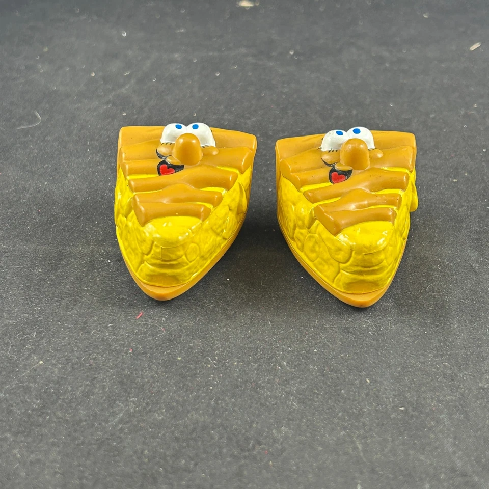 1989 BURGER KING KIDS MEAL LICKETY SPLITS RACERS APPLE PIE GRAPHICS INT'L VTG 2x - Image 3 of 4