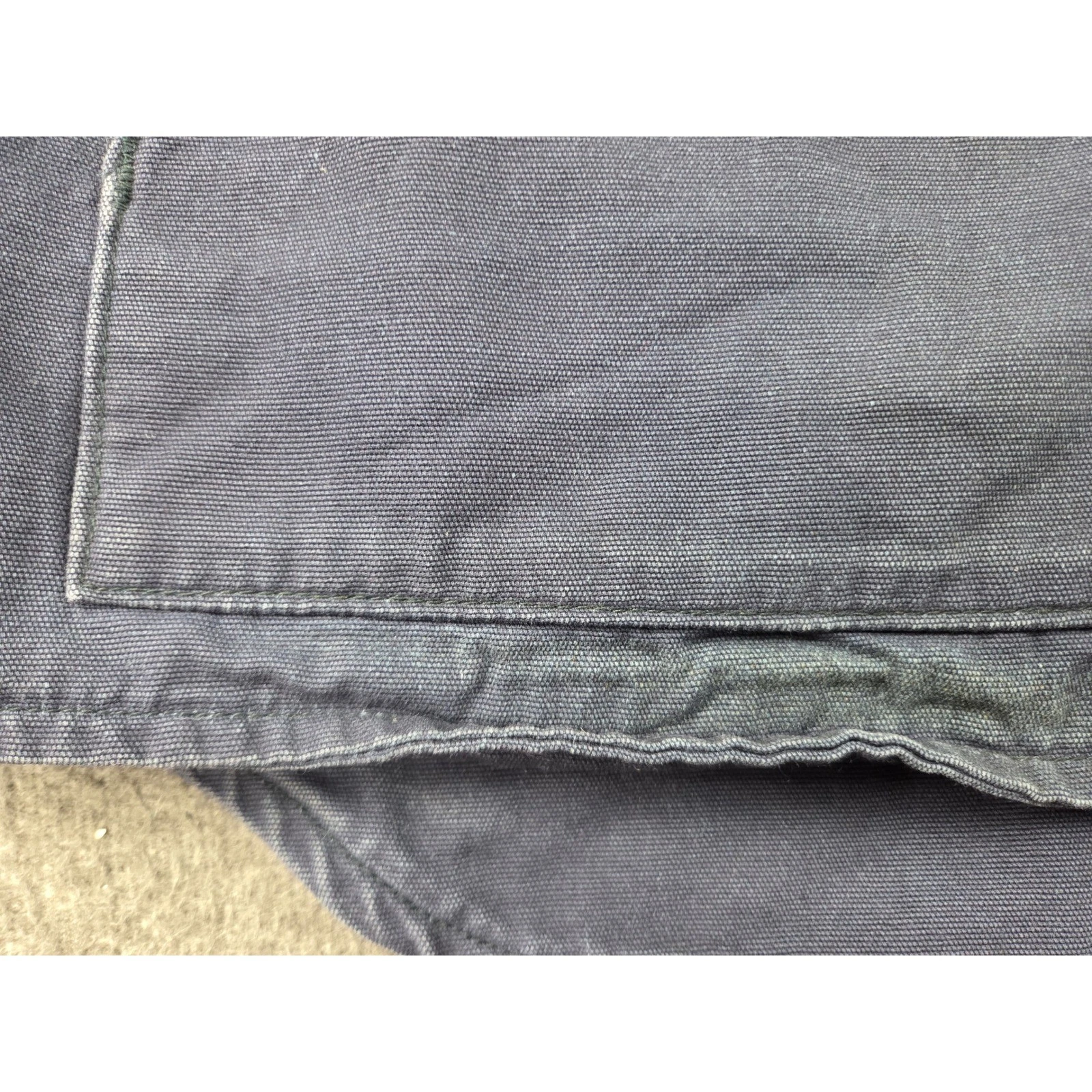 Carhartt Vest Mens XL Navy Blue FR Flame Resistant Sherpa Lined Duck CAT 4 image 10