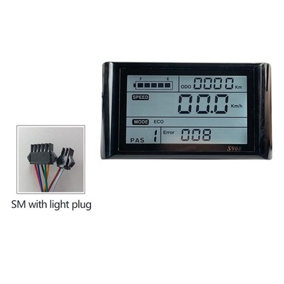 Langlebig LCD Display Meter Kabellänge 180cm 110*62mm 1PC 24V36V48V60V72V