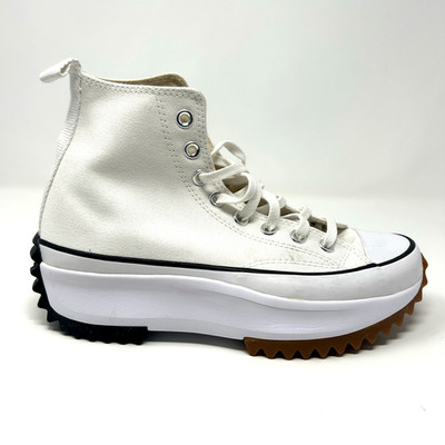Converse Run Star Hike Canvas Platform 7.5 Men s White - womens 9