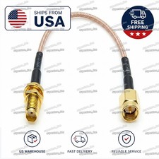 SMA Male to SMA Female Jack Connector RF Coaxial RG316 Cable Extension Pigtail