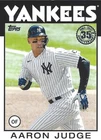 Aaron Judge 2021 Topps Update 1986 Topps  Insert Card