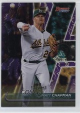2020 Bowman's Best Purple Refractor 36/250 Matt Chapman #69 0jk5