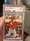2018 TOPPS UPDATE ROOKIE DEBUT SHOHEI OHTANI ROOKIE #US285 RC PSA 10 GEM MINT