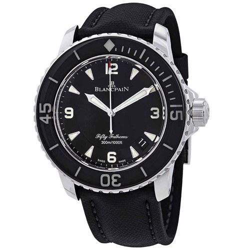 Blancpain Fifty Fathoms Automatique Black Dial Men's Watch 5015-1130-52A