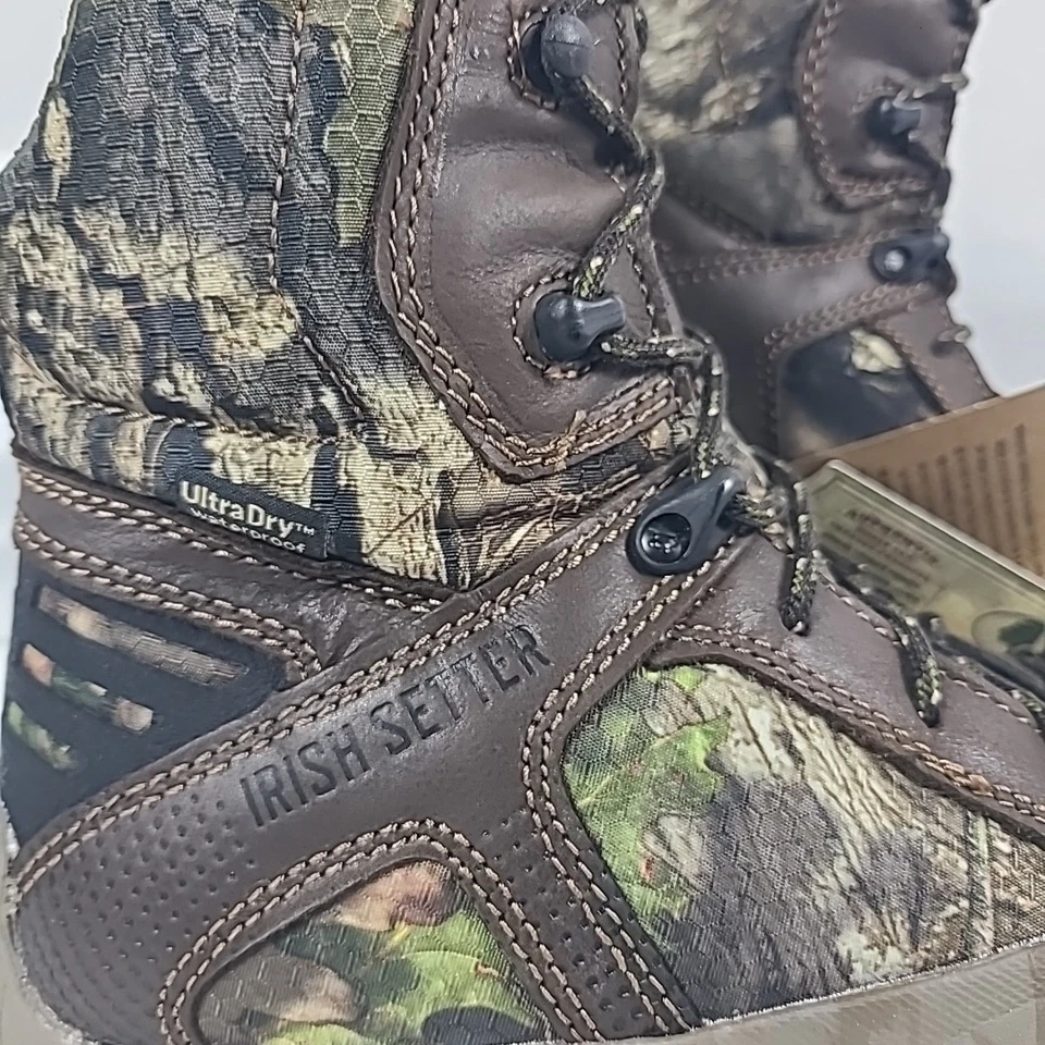 NEW Red Wing Irish Setter VaprTrek Woman's Waterproof Camo Hunting Boots Sz 9.5 - Image 2 of 4