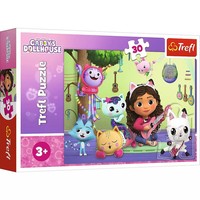 5900511183016 Puzzle 30El Trefl Gabi I Jej Uroczy Domek PudełKo Trefl