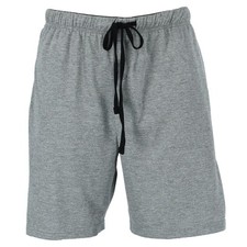 Hanes Men's Jersey Knit Cotton Button Fly Pajama Sleep Shorts