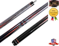 36 Inch/ 42 Inch/ 48 Inch Short Pool Cue Stick for Kids, Canadian Maple Billiard