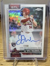 Wetherholt Chrome 2026 Refractor /30 Auto