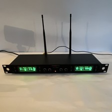 Phenyx Pro PTU-5000 Wireless Microphone System with Antennas RECEIVER ONLY