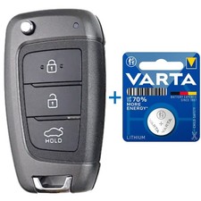 Alloggiamento chiave pieghevole batteria per Hyundai i20 i30 Kona Tucson Elantra Ioniq