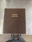 Dansco Kennedy Half Dollar book plus 2 coins