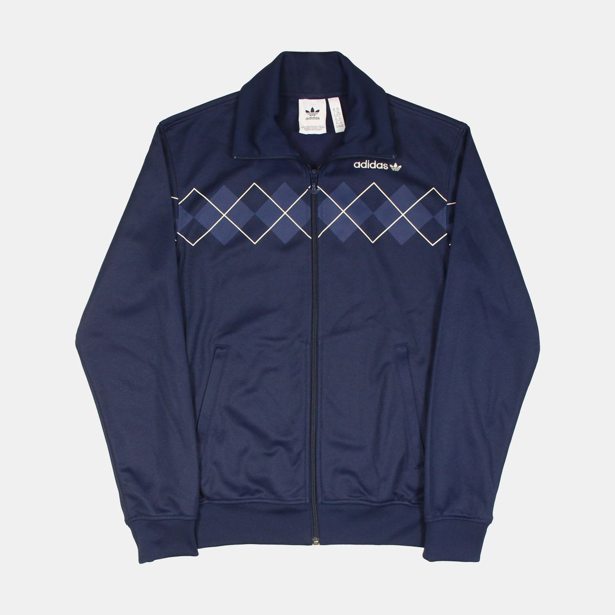 Adidas Track Jacket / Size XS / Short / Mens / Blue / Cotton