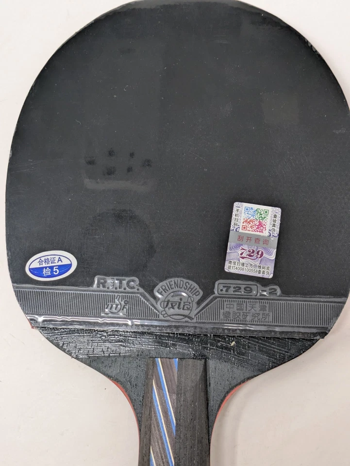 Bate de tenis de mesa/caucho ping pong palio Cj8000 Foto 2 de 4