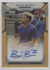 2019 Panini Prizm Draft Picks Neon Orange 49/149 Brian Bowen II #119 Auto 18t1
