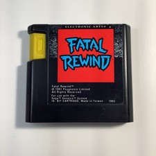 Fatal Rewind (The Killing Game Show) (Sega Genesis, 1991) Cartridge Only Tested