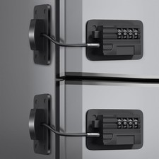 Fridge Lock 2 Pack , Heavy Duty Combination Refrigerator Lock, for Fridge, C...