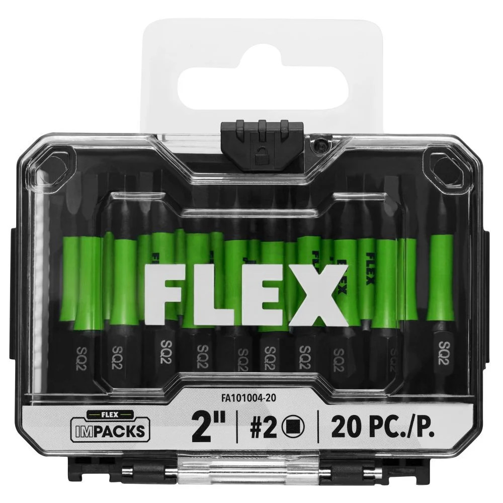 Набор ударных насадок Flex Impacks 2 дюйма Sq2 20 штук 3790₽