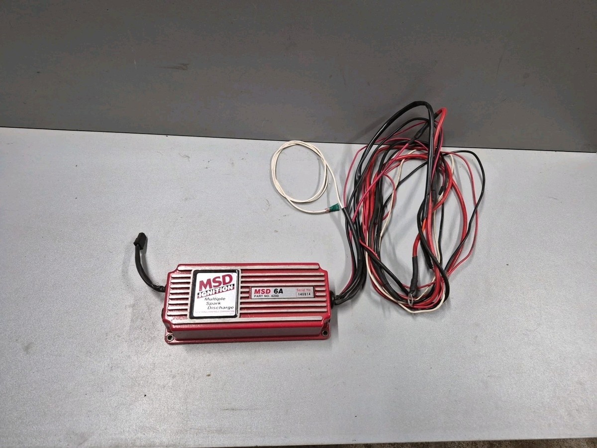 MSD 6200 6A Ignition Box - Needs Repair | eBay