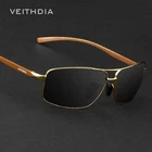 VEITHDIA HD Polarized Photochromic Sunglasses Pilot Men UV400 Driving Glasses