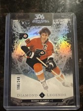 Bobby Clarke #196/249 2024-25 Upper Deck Black Diamond Legends