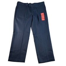 Dickies 874 Flex Original Fit Work Pants Navy Blue Mens 42x30 New NWT