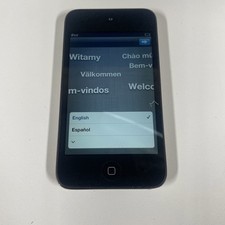 Apple iPod Touch 4th Generation 8GB Reset To Factory Settings