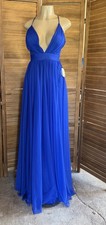 Windsor Women's royal  Blue midi  Dress  ,prom Size3  