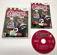 Backyard Football 2009 (Nintendo Wii) Complete CIB - Tested