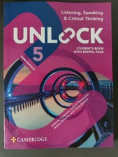 Unlock Level 5 Listening, Speaking and Critical Thinking Student's Book with… 3e