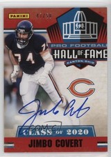 2020 Panini Hall of Fame Class of 2020 Auto /50 Jimbo Covert #JC Auto HOF a8r