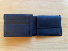 Tchibo - Leder Geldbörse Herren - Klassisch Schwarz - Echtleder - Geldbeutel