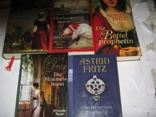 Astrid Fritz 5 Bände Henkersmarie Himmelsbraut Hexe