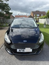 2016 Black 7 Seater Ford S-Max 2.0 Euro 6 Engine