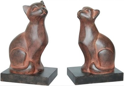 Comfy Hour Farmhouse Collection 4'' length 7'' height Polyresin Set Of 2 Cats