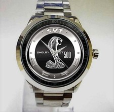 Ford Mustang Shelby GT500 SVT Logo Emblem sport watch